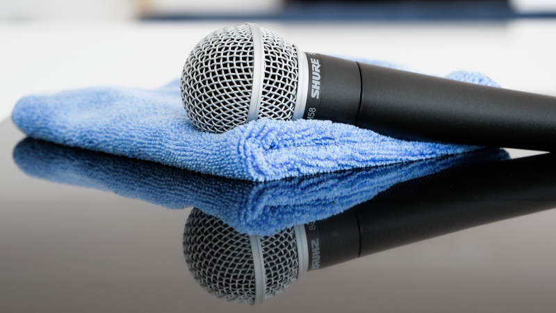 Shure Mikrofonreinigung