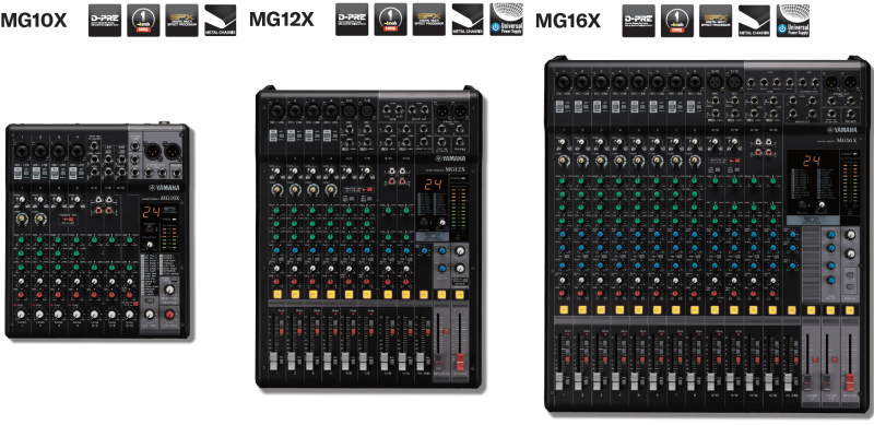 Yamaha MG X new models