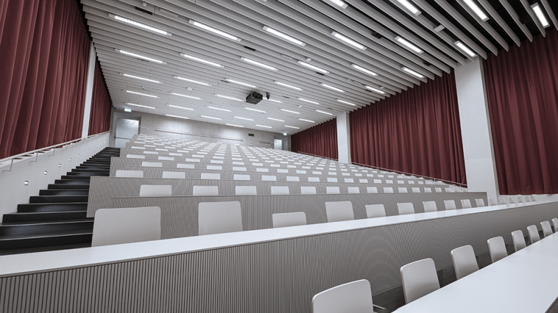 Shure University Luzern Auditorium Wide Side