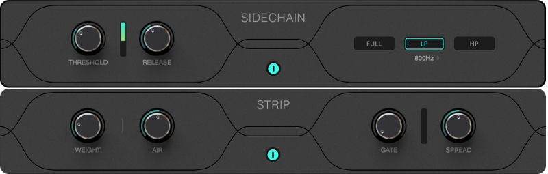 WideBlueSound Silencer Sidechain Strip