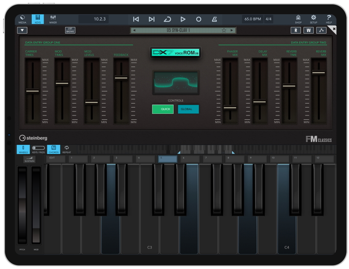 Steinberg Dorico mixer
