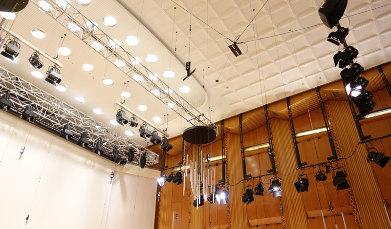 Salzbrenner WDR Koeln Mikrofonwinden Decke