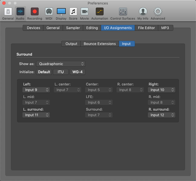 Austrian Audio OC818 Software Einstellungen