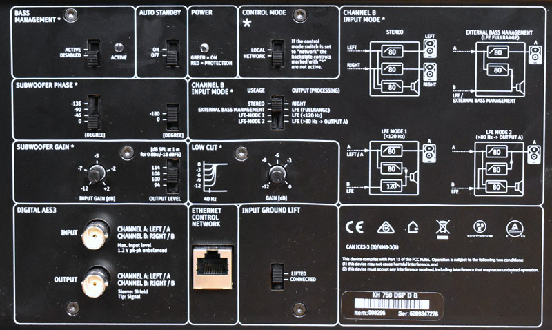 Neumann KH750DSP Back detail2