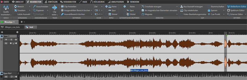 interner editor aufrufen